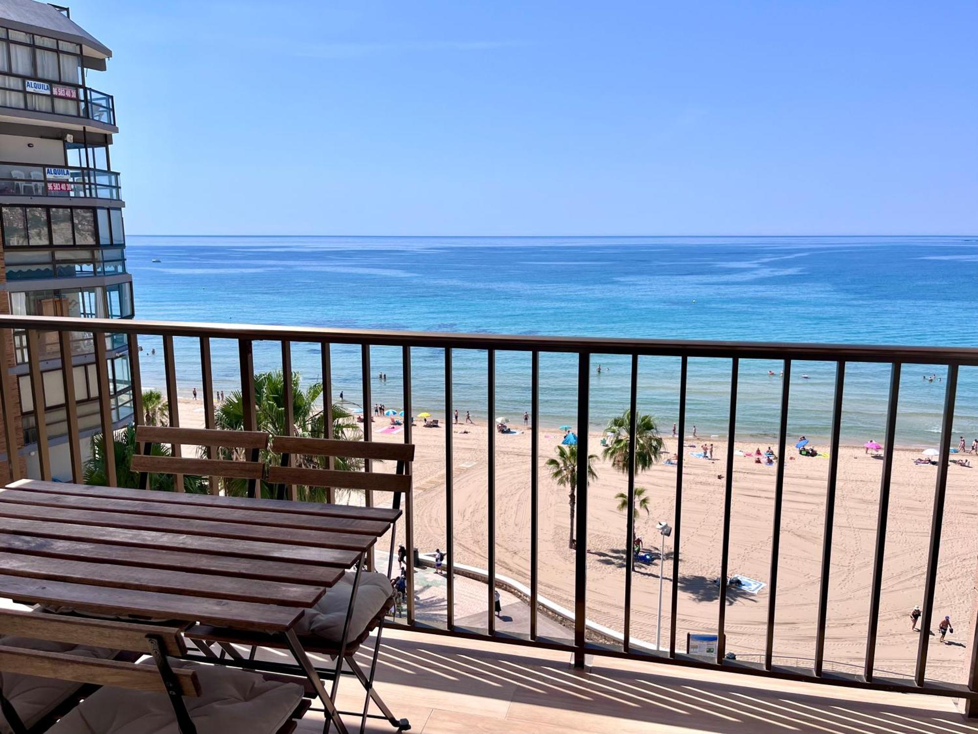 Apartamento Frente Al Mar En Calpe Con Parking Para 4 Personas Exterior foto