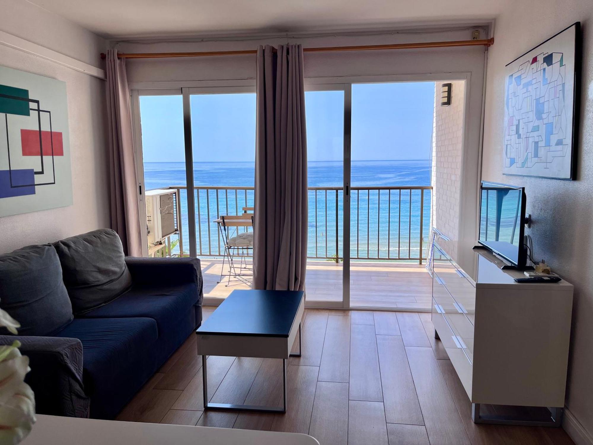 Apartamento Frente Al Mar En Calpe Con Parking Para 4 Personas Exterior foto